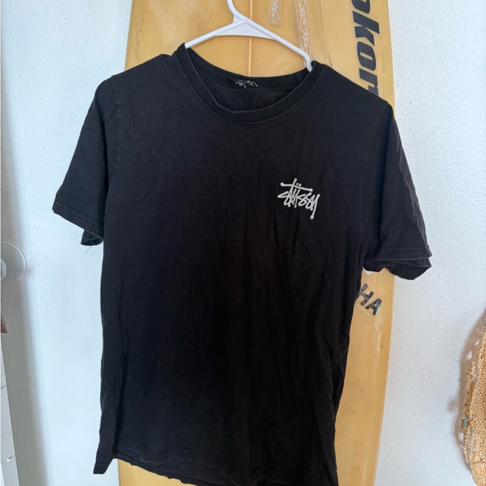 Stussy Black Short Sleeve Tee